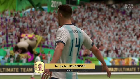 Fifa21 FUT Squad Battles - Jordan Henderson goal