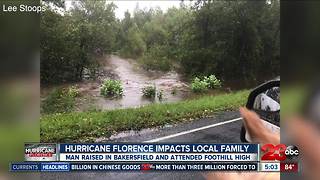 Hurricane Florence impacts local family