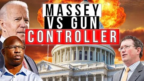 BREAKING: 2A SHOUTING MATCH in the halls of Congress... Thomas Massey takes on a Gun Controller...