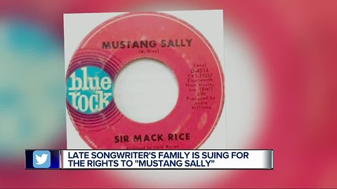 Late songwriter's family suing for the rights to "Mustang Sally"