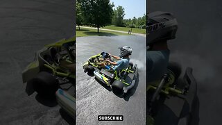 ELECTRIC GoKart Shreds Tires Off!!! #shorts
