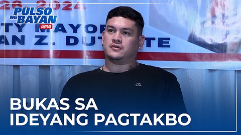 Davao City Mayor Duterte, bukas sa ideyang pagtakbo sa Senado sa 2025 | via Hannah Jane Sancho