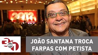 Marqueteiro João Santana troca farpas com petista José Eduardo Cardozo