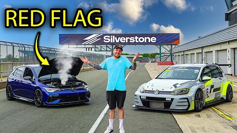 SILVERSTONE BROKE MY WRECKED VOLKSWAGEN MK8 GOLF R