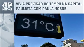 São Paulo deve ter dia quente nesta sexta-feira (31)