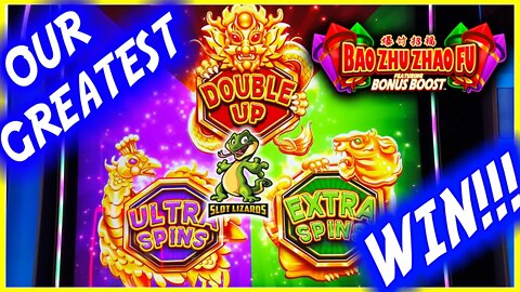 OUR GREATEST FIREWORK WIN EVER! JACKPOT! Bao Zhu Zhao Fu Slot EPIC NONSTOP BONUS ACTION!