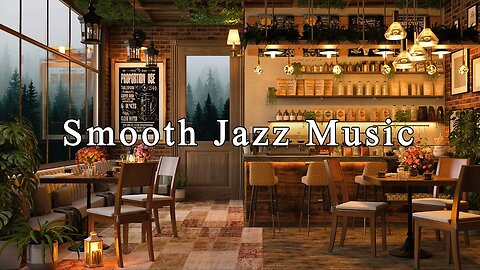 Cozy Coffee Shop Ambience & Smooth Jazz Music ☕ Relaxing Jazz Instrumental Music to Study, Sleep