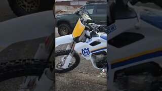 2023 Husqvarna FC350 Heritage Edition #Shorts