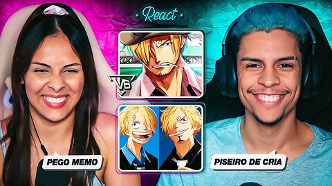 2 EM 1: PISEIRO DO SANJI - VitchBeats + Geedix | [React em Casal] 🔥