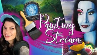 Christmas Painting Stream & Story Time