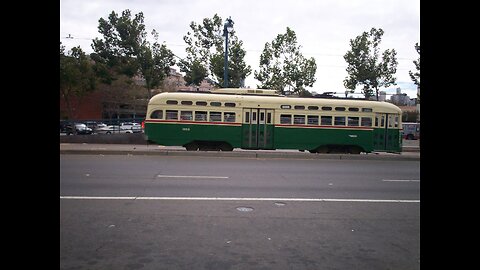 2006: Riding A PCC Streetcar on San Francisco's F-Line.