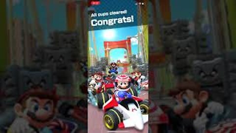 Mario Kart Tour - Cups All Cleared Animation (Mario Tour)