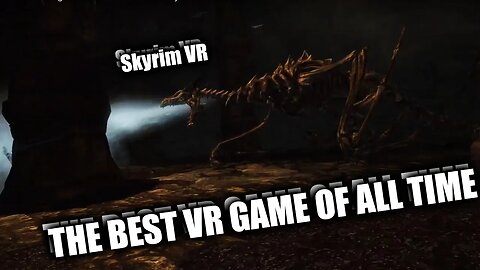 This is the best VR game of all time - Modded Skyrim VR
