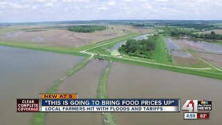 Local farmers hit with floods and tariffs