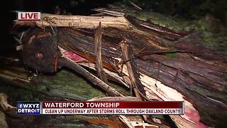 Thousands without power in Oakland County after severe overnight weather