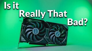 Is the RTX 4060 Really That Bad? - NVIDIA GeForce RTX 4060 Review