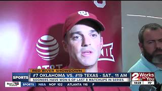 Oklahoma, Texas face off as Top-20 teams for the first time since 2012