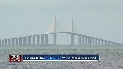 Inaugural Skyway 10K closes bridge on Sunday