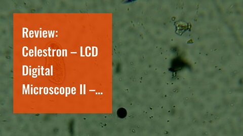 Review: Celestron – LCD Digital Microscope II – Biological Microscope with a Built-In 5MP Digit...