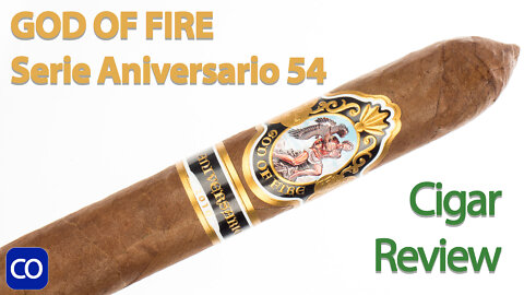 God Of Fire Serie Aniversario 54 Cigar Review