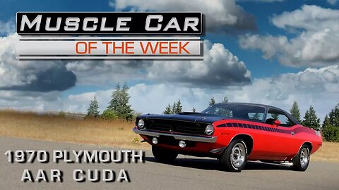 1970 Plymouth 'Cuda AAR: Muscle Car Of The Week Video Episode 223 V8TV