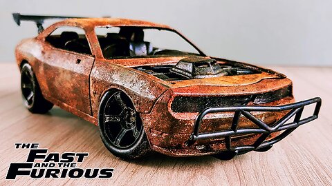 Restoration Fast & Furious Letty's Dodge Challenger Muscle Car | Quick Restore
