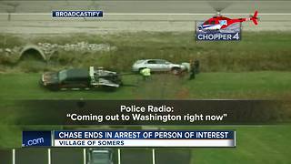 Home invasion ‘person of interest' in custody after chase with law enforcement