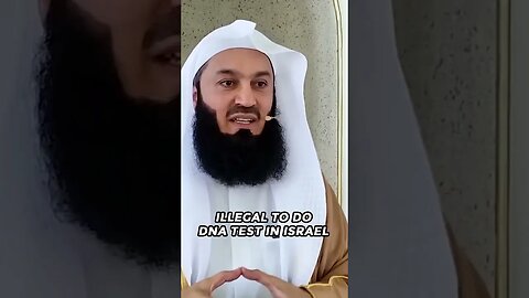 Illegal To Do DNA Test In Israel @muftimenkofficial