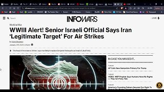 Senior Israeli Official Says IRAN legitimate targets