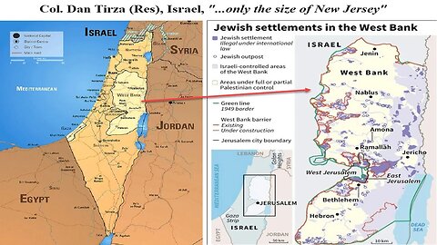 Tom Trento with Col Dan Tirza Res ISRAEL HATERS EXPLOIT THE WEST BANK aka JUDEA & SAMARIA