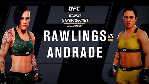 EA Sports UFC 3 Gameplay Jessica Andrade vs Bec Rawlings