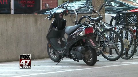 Moped thefts are up states East Lansing Police