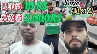 Vendi 200 Paçoca no CENTRO DE SÃO PAULO série dos 10 aos 2 mil em 20 dias.