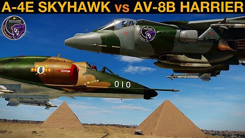 A-4E Skyhawk vs AV-8B Harrier II: Dogfight | DCS