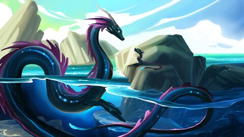 Dragon Serpent Mother | Digital Painting Process