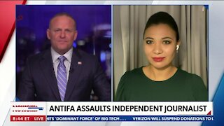 Independent Journalist Describes Being Attack by ANTIFA in NYC