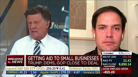 Rubio Joins CNBC's Squawk Box to Discuss Additional Funding for the Paycheck Protection Program