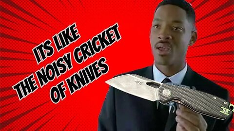 TINY BEAST EDC FOLDING KNIFE | ITS LIKE THE NOISY CRICKET