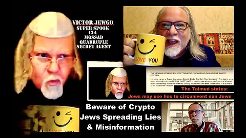 Crypto Jews Use Lies To Sow Hatred Division Brainwash Stupid Into Seeing Conspiracies In Everything