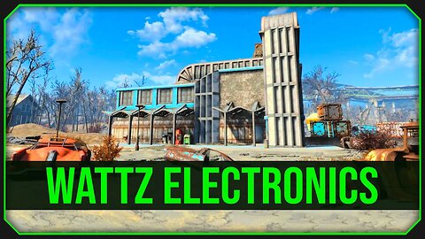 Wattz Consumer Electronics in Fallout 4 - A Thrilling Wasteland Location