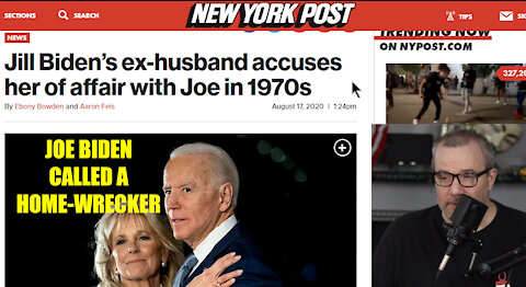 Jill Biden’s ex-husband accuses her of affair with Joe in 1970s
