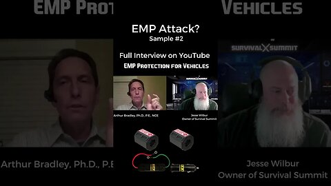 EMP Attack? Sample 2 of 2 EMP Protection Devices. Interview with NASA scientist.