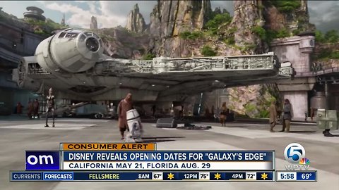 New Disney Star Wars theme park lands set opening dates