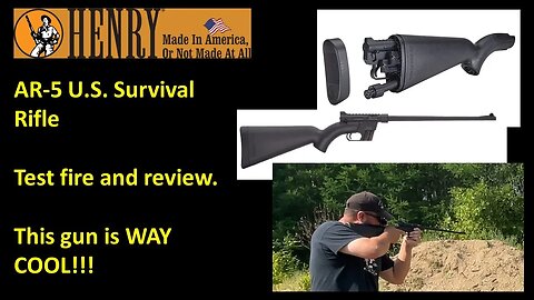 Henry U.S. Survival AR-7 Test and Review