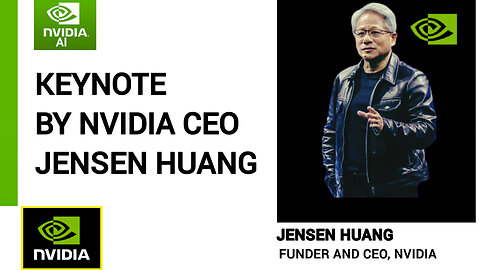 Keynote by Nvidia CEO Jensen Huang at Computex 2024