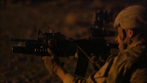 Marines Conduct Nighttime Platoon Attack