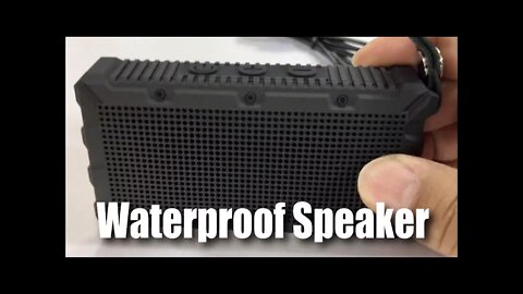 BassPal Pocket Size Outdoor IPX7 Waterproof Bluetooth Speaker Review
