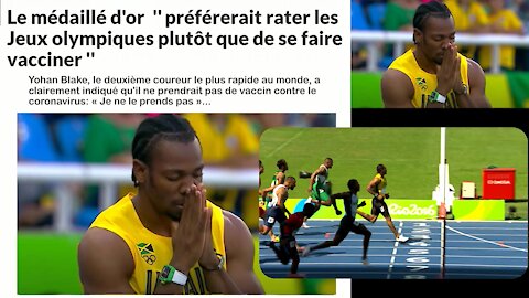 Message vidéo du médaillé d'or Yohan Blake - homme de Dieu - qui ne se fera pas vacciner