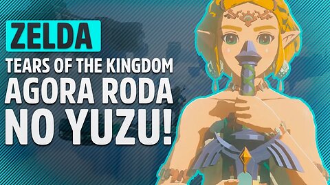 ZELDA: TEARS OF THE KINGODM JOGÁVEL NO YUZU! MUITO MAIS PERFORMANCE E BUGS TAMBÉM!