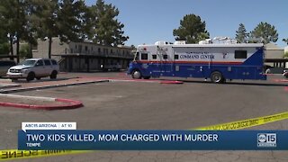 Mother facing murder charges after two children were found dead in Tempe apartment